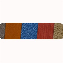 Leather Background Structure Orange Large Bar Mats by Sapixe