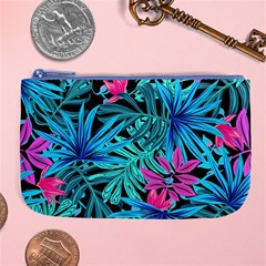 Leaves Picture Tropical Plant Large Coin Purse by Sapixe