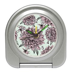 Flowers Flower Rosa Spring Travel Alarm Clock by Sapixe