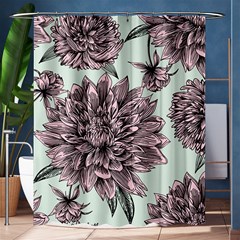 Flowers Flower Rosa Spring Shower Curtain 60  X 72  (medium)  by Sapixe