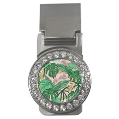 Tropical Greens Leaves Design Money Clips (cz)  by Sapixe