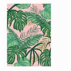 Tropical Greens Leaves Design Large Garden Flag (two Sides) by Sapixe