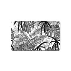 Drawing Leaves Nature Picture Magnet (name Card) by Sapixe