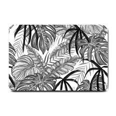 Drawing Leaves Nature Picture Small Doormat  by Sapixe