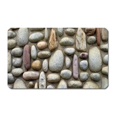 The Stones Facade Wall Building Magnet (rectangular) by Sapixe