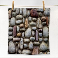 The Stones Facade Wall Building Face Towel by Sapixe