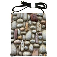 The Stones Facade Wall Building Shoulder Sling Bag by Sapixe