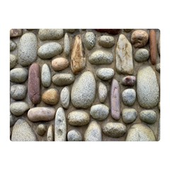 The Stones Facade Wall Building Double Sided Flano Blanket (mini)  by Sapixe