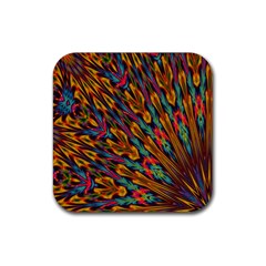 Background Abstract Texture Rubber Coaster (square)  by Sapixe