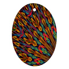 Background Abstract Texture Oval Ornament (two Sides) by Sapixe