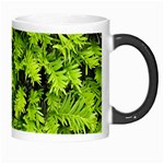 Green Hedge Texture Yew Plant Bush Leaf Morph Mugs Right