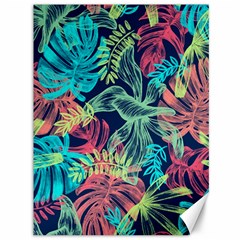 Leaves Tropical Picture Plant Canvas 36  X 48  by Sapixe