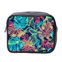 Leaves Tropical Picture Plant Mini Toiletries Bag (two Sides) by Sapixe