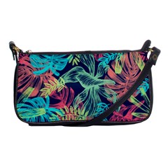 Leaves Tropical Picture Plant Shoulder Clutch Bag by Sapixe