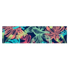 Leaves Tropical Picture Plant Satin Scarf (oblong) by Sapixe