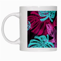 Leaves Drawing Reason Pattern White Mugs by Sapixe