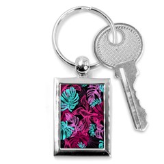 Leaves Drawing Reason Pattern Key Chains (rectangle)  by Sapixe