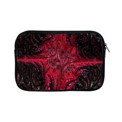 Wgt Fractal Red Black Pattern Apple Ipad Mini Zipper Cases by Sapixe