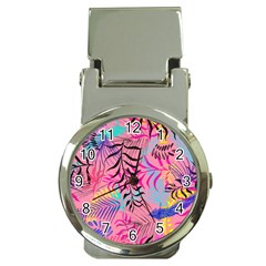 Illustration Reason Leaves Design Money Clip Watches