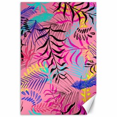 Illustration Reason Leaves Design Canvas 24  X 36  by Sapixe