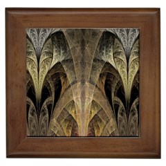 Fractal Art Graphic Design Image Framed Tiles by Sapixe