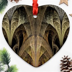 Fractal Art Graphic Design Image Heart Ornament (two Sides) by Sapixe