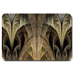 Fractal Art Graphic Design Image Large Doormat  by Sapixe