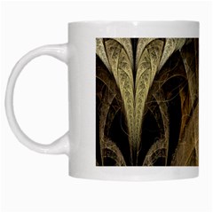 Fractal Art Graphic Design Image White Mugs by Sapixe