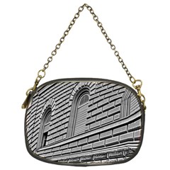 Brickwork Stone Building Facade Chain Purse (two Sides) by Sapixe