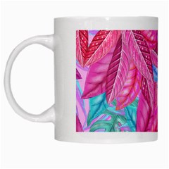 Leaves Tropical Reason Stamping White Mugs by Sapixe