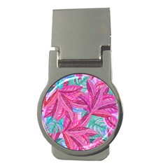 Leaves Tropical Reason Stamping Money Clips (round) 