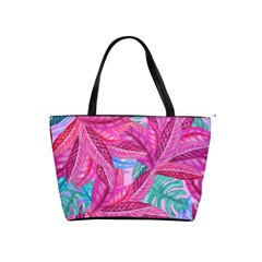 Leaves Tropical Reason Stamping Classic Shoulder Handbag by Sapixe