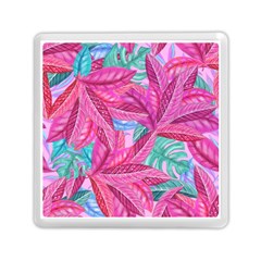 Leaves Tropical Reason Stamping Memory Card Reader (square) by Sapixe