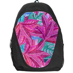 Leaves Tropical Reason Stamping Backpack Bag by Sapixe