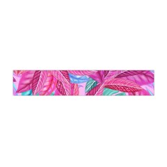 Leaves Tropical Reason Stamping Flano Scarf (mini) by Sapixe