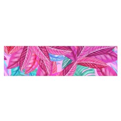 Leaves Tropical Reason Stamping Satin Scarf (oblong) by Sapixe