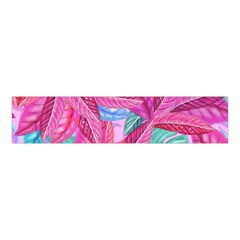 Leaves Tropical Reason Stamping Velvet Scrunchie by Sapixe