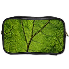 Butterbur Leaf Plant Veins Pattern Toiletries Bag (one Side) by Sapixe