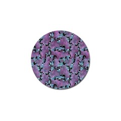 Modern Abstract Texture Pattern Golf Ball Marker by dflcprints