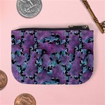 Modern Abstract Texture Pattern Mini Coin Purse Back