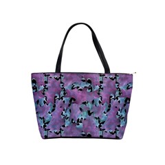 Modern Abstract Texture Pattern Classic Shoulder Handbag by dflcprints