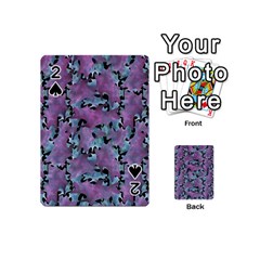 Modern Abstract Texture Pattern Playing Cards 54 (mini)