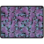 Modern Abstract Texture Pattern Double Sided Fleece Blanket (Large)  80 x60  Blanket Front