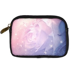 Wonderful Roses In Soft Colors Digital Camera Leather Case by FantasyWorld7