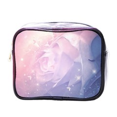 Wonderful Roses In Soft Colors Mini Toiletries Bag (one Side) by FantasyWorld7