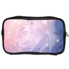 Wonderful Roses In Soft Colors Toiletries Bag (one Side) by FantasyWorld7