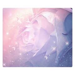 Wonderful Roses In Soft Colors Double Sided Flano Blanket (small)  by FantasyWorld7