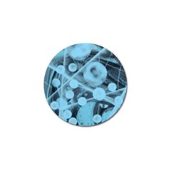 Atomic Blue Golf Ball Marker (4 Pack) by WILLBIRDWELL