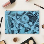 ATOMIC BLUE Cosmetic Bag (Large) Front