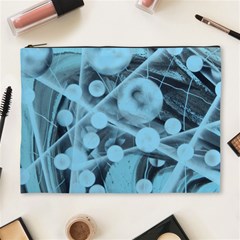 Atomic Blue Cosmetic Bag (xl) by WILLBIRDWELL